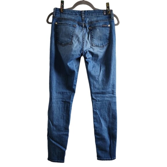 7 for all mankind distressed jeans - Picture 2 of 7
